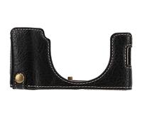 Haofy Étui à la Caméra en Cuir avec Conception Rétro, Protection Améliorée, Fonction Pratique pour Le Modèle X100V, adapté à la Protection des Caméras, aux Dons de Cadeaux, etc. (Black)