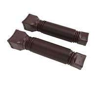 Haofy Extension de Bec de Descente de Gouttière de 20 à 59 Pouces Extensible avec Rallonge de Bec de Descente Flexible en Accordéon pour la Protection des Fondations, la Préservation de la Pelouse,