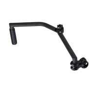 Haofy Extension de Poignée de Tondeuse à Gazon à Angle Réglable, Poignée Robuste, Aide pour Les Propriétaires de Maison, en Acier allié