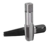 Haofy Extracteur de Tuyau cassé, Robinet NPT de 1 à 2 Pouces, Restaure les Filetages Endommagés en un Seul Travail, Acier à Haute Teneur en Carbone pour Tuyaux en Fer Inoxydable, Plombiers, Bricolage,
