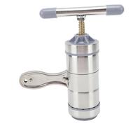 Haofy Fabricant de Nouilles en Acier Inoxydable Presse de Nouilles Multifonctionnelles pour les Boulettes Végétariennes, les Boulettes D'eau, 5 X Tête de Moisissure