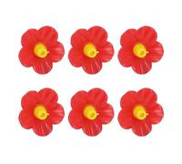Haofy Facile à Installer et à Nettoyer, 24 Fleurs Colorées et Durables avec 2 Pinceaux pour Les Mangeoires à Colibris, Une Conception de Fleurs Vives, Une Taille et Une quantité Pratique pour