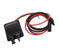 Haofy Fil de Panneau Solaire Robuste 10awg avec Connecteur étanche, Câble de 2 M pour Camping-Car, Bateau, Matériau ABS