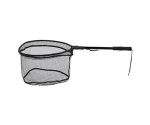 Haofy Filet de Pêche Flottant, Filet de Pêche Pliable Facile à Transporter pour Une Manipulation Douce du Poisson, Idéal pour Une Utilisation en Eau Douce et en Eau Salée, Alliage D'aluminium, 1