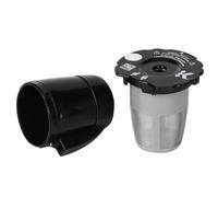 Haofy Filtre de café au Sol Réutilisable Universel pour 2,0 Pods - Capsule de café Noir Durable pour Ma Machine à 2.0 [pour les Amateurs de ]