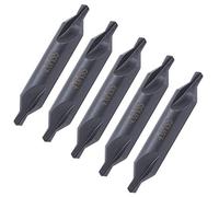 Haofy Foret Central HSS, Conception de Flûte à Puce élargie, Meilleure Résistance, durabilité, Positionnement en Spirale 4mm, 5 Pièces pour le Traitement de L'acier