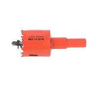 Haofy Foret de Scie Cloche Efficace, Coupe-trou Bimétallique en Acier Rapide pour le Bois et le Métal, avec Mandrin pour les Amateurs de Bricolage (1-3/16"(30mm))