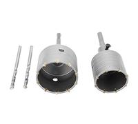 Haofy Foret de Scie Cloche SDS Plus en Acier allié Durable de 65/80 Mm pour Béton, Ciment, Pierre, Ensemble de Forets Efficaces pour Perceuse à Percussion, adapté aux Carreaux de Céramique et à la