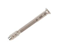 Haofy Foret Hélicoïdal Manuel en Alliage Durable, Mini Perceuse Manuelle pour la Réparation de Montres PCB, 10 Forets HHS Inclus, Outil de Travail Artisanal pour la Fabrication de Bijoux