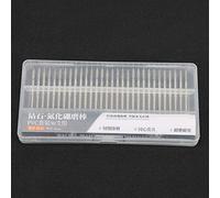 Haofy Forets Diamantés pour Verre et Pierre, Têtes de Meuleuse électrique en Forme de Torche de 3 Mm, Mèches de Meuleuse électriques Durables de 150 Grains, Idéales pour les Amateurs de Bricolage