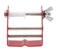 Haofy Gabarit de Service de Fil d'arc recourbé Haute Performance pour Un Enroulement Facile avec Cadre Entièrement en Métal et Rouleau en Acier Inoxydable (Rouge)