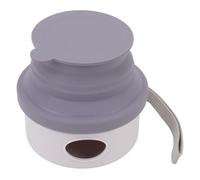 Haofy Gamelle Extensible pour Chien, Gamelle Portable en Silicone, capacité de 150 ML pour Les Voyages et Les Activités de Plein Air (Purple)