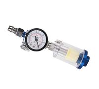 Haofy Gauge de Régulateur d'air, Conception Compacte, Facile à Installer, Filtre Contaminant en Suspension dans l'air, Prévention de l'eau, avec Soupape de Décharge de Condensation, Outil de
