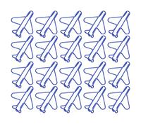 Haofy Gestes de Main Créatifs, Trombones Avions 20pcs MINI MINI Metal Clamp/Holder Clamp/Holder File Notebook, Stockage Pratique, Léger en Poids, Conception Accrocheuse, Satisfaction à 100%
