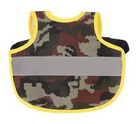 Haofy Gilet de Poulet, Selle de Poule Réfléchissante pour la Protection des Volailles, Conception de Camouflage Légère pour Poulets, Canards et Oies de Taille Moyenne (Camouflage)