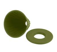 Haofy Goutteur de café en Résine de Silicium, Machine à café Manuelle Portative, Légère et Compacte, s'adapte à Toutes les Tasses, Filtre Réglable pour les Voyages, le Bureau et la Maison, Résiste