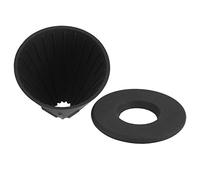 Haofy Goutteur de café en Résine de Silicium, Machine à café Manuelle Portative, Légère et Compacte, s'adapte à Toutes les Tasses, Filtre Réglable pour les Voyages, le Bureau et la Maison, Résiste