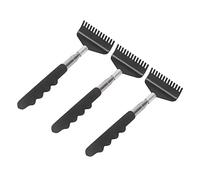 Haofy Gratte-dos Extensible de 24 Pouces en Acier Inoxydable pour les Zones Difficiles d'accès - Conception Rétractable avec Fonction de Pression sur les Points pour les Voyages à Domicile et les