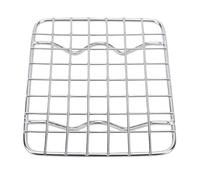 Haofy Grille de Refroidissement en Acier Inoxydable pour la Cuisson, Grille de Cuisson avec Pieds Robustes, Compacte de 4,5x3,9 Pouces pour le Séchage des Biscuits, pour Petit (11,5x10x1,5cm)