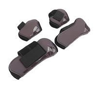 Haofy Guêtres de Tendon de Cheval, Protection de Jambe Durable et Résistante aux Chocs pour Sauter par-Dessus Les Obstacles, Protège-Jambes de Cheval en PU pour Toutes Les Conditions (Un Ensemble de