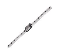 Haofy Guide de Rail Linéaire avec Bloc de Chariot Durable pour Outils de Précision dans les Paramètres D'automatisation (250mm)