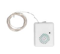 Haofy Guirlande Lumineuse de Noël avec Musique à Commande Vocale, Lumières en Fil de Cuivre Alimentées par Batterie pour Arbre de Noël Intérieur et Extérieur, Jardin de Terrasse, Décoration de