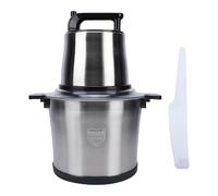 Haofy Hachoir à Viande 1800W, 10l, Robot Culinaire en Acier Inoxydable avec Modes à Double Vitesse pour Hacher, Pétrir les Légumes, les Fruits et les Noix (Prise UE 220V)