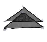 Haofy Hamac en pour Reptiles, Chaise Longue Triangulaire Respirante pour Dragon Barbu, 2 Pièces pour Lézards, Geckos, Serpents, Ventouses de 4 Cm (L)