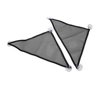 Haofy Hamac en pour Reptiles, Chaise Longue Triangulaire Respirante pour Dragon Barbu, 2 Pièces pour Lézards, Geckos, Serpents, Ventouses de 4 Cm (S)