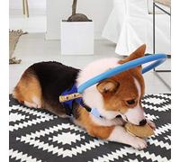 Haofy Harnais de Chien Aveugle, Guide Anti-Collision du Col Anneau de Protection pour Les Chiens Malvoyants, Les Chats, Les Petits ou Moyens Animaux de Compagnie, Le Port Léger Confortable, (S)
