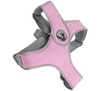 Haofy Harnais de Gilet pour Chien, Tissu tricoté Respirant, Sangle de Poitrine Réglable pour Animaux de Compagnie pour Une activité de Marche et de Jogging Confortable (XS)