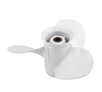 Haofy Hélice Mariner en Aluminium, Flexible et Durable, Adaptée à Hélice à 3 Pales 1/4 X 11j