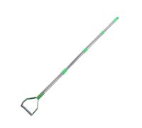 Haofy Houe de Jardin, Anneau de Désherbage pour étrier de Cheval avec Poignée Réglable en Acier Inoxydable de 63 Pouces, Houe à Boucle en Acier au Carbone pour Désherber, Desserrer et (Green)