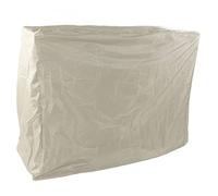 Haofy Housse de Table de -pong en Polyester Imperméable avec Revêtement argenté 190T avec Cordon de Serrage pour Utilisation en Extérieur, Patio, Camping-car (Beige)