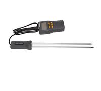 Haofy Humidimètre de Grain avec Calibrage à 2 Points pour le blé, le Maïs et le Riz - Testeur Multi-grains avec Compensation Automatique de la Température et écran LCD rétroéclairé pour une