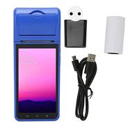 Haofy Imprimante PDA, écran Tactile 5,5 Pouces, Caméra 5MP, 70 Mm/s, Batterie 5000 MAh, Imprimante de Reçus POS, Prise en WiFi 4G LTE pour la Vente au Détail (Prise UE)