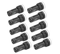 Haofy Indicateur LED à économie D'énergie, Performances Stables pour Moteurs, Usines, Industries, Laboratoires [10 pièces] (24V（AC/DC）)