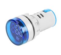 Haofy Indicateur LED Hz, Affichage de Fréquence de Haute Précision, Signal Lumineux pour Usage Industriel 20-75Hz (BLUE)