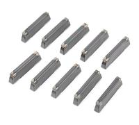 Haofy Insert de Tournage en Carbure Monobloc MGMN300-M LDA, Outil de Tour CNC, Lame Haute Performance pour le Tournage et la Finition du Métal, 10 Pièces