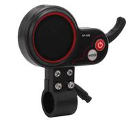 Haofy Instrument de Communication à 6 Broches avec Affichage TF-100 48 V pour Contrôleur de Scooter électrique Kugoo M4, Accélérateur au Pouce de Scooter, Scooter électrique