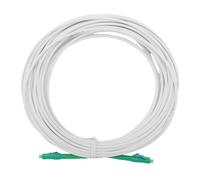 Haofy Interface PC Inclinée LC MODE Monomodique à Noyau Unique Patch blindé de Fibre blindé Câble 3ft pour FTTH Fibre Home Internet avec Cordon de Correctif Optique adapté à Divers (15M)