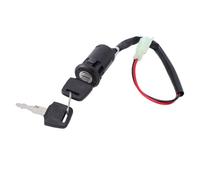 Haofy Interrupteur e Contact à 2 Positions, Configuration à 2 Fils, Empêche la Vidange de la Batterie, Boîtier Métallique, Interrupteur de Démarrage pour Terrain de, Nuit, VTT, Garage,