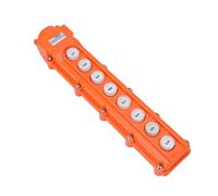 Haofy Interrupteur de Commande de Grue COB-64 8 Voies 220 V/500 V avec Manchon en Caoutchouc Anti-poussière pour Palans électriques