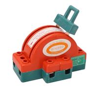 Haofy Interrupteur de Déconnexion de Courant à Double Jet, Interrupteur à Couteau en Laiton à 2 Pôles de sécurité pour Générateurs de Secours et Systèmes électriques