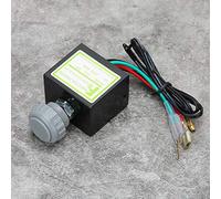 Haofy Interrupteur Thermostat électronique, Régulateur de Température pour Climatisation de Voiture, 12V 24V 10A, for Voiture (24V)