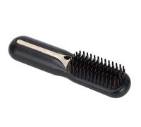 Haofy Ionic Hair Smootheine Brosse Charge Rapide Styling Peigt Scal-Design Associé pour Home Salon Hotel (BLACK)