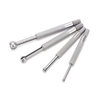 Haofy Jauge Télescopique Polyvalente, Jauge à Bille Complète, Jeu de Jauges D'alésage 3-13 Mm, Matériau traité Thermiquement pour une Longue Durée de Vie, Jeu de Jauges à 4 Trous Télescopiques pour