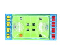 Haofy Jeu de Basket Interactif de Basket-Ball Précis Double Joueur Table de la Table de Doigt Amélioration du Doigt -Theaty pour Les Parents -Child Interaction Matière Plastique (Blue)