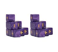 Haofy Jeu de Dés Mathématiques Compact Symboles Faciles à Lire Matière Plastique pour Lapprentissage en Classe 20 Pièces Jeu de Dés Denseignement de 16 Mm pour Lenseignement des Mathématiques à la
