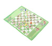 Haofy Jeu de société échelle Intéressant avec Pièces D'échecs Durables pour Divertissement Familial Voyage Camping 4 Pièces